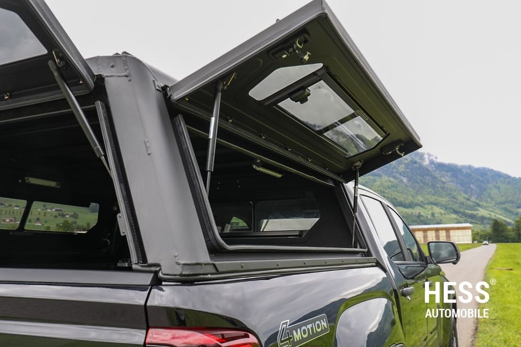 Alu-Cab Hardtop &quot;Contour&quot; für Ford Ranger 2023+ DC mit Fenster