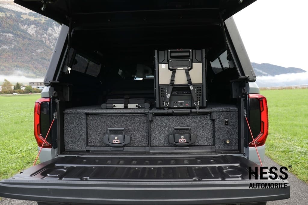 Alu-Cab Hardtop &quot;Contour&quot; für Ford Ranger 2023+ DC mit Fenster