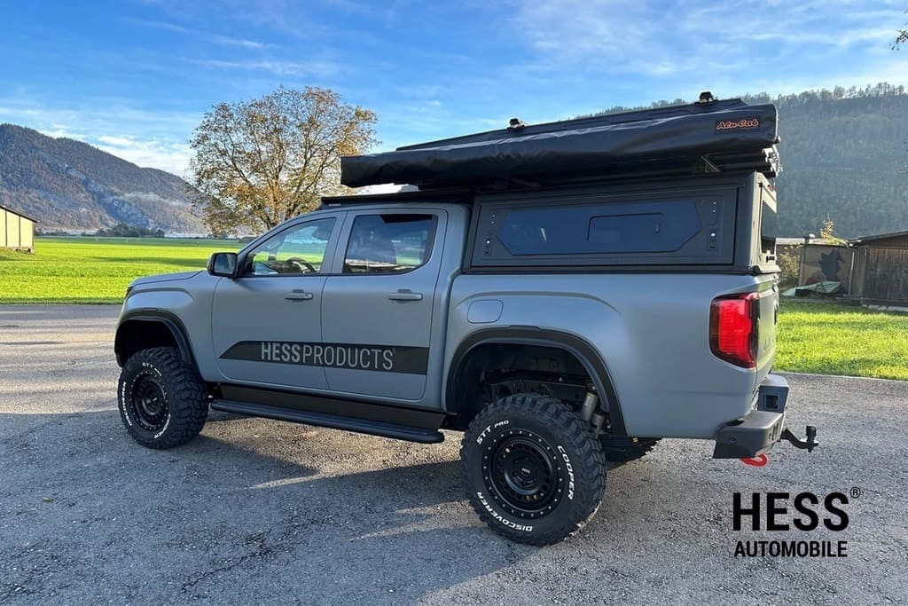 Alu-Cab Hardtop &quot;Contour&quot; für Ford Ranger 2023+ DC mit Fenster