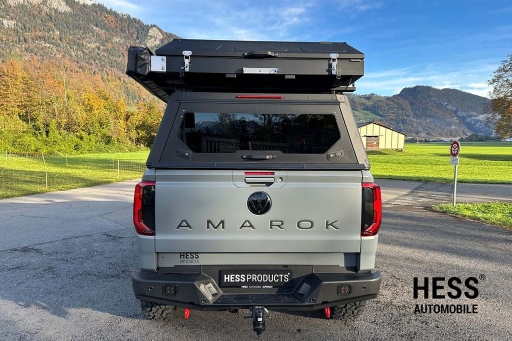 Alu-Cab Hardtop &quot;Contour&quot; für Ford Ranger 2023+ DC mit Fenster