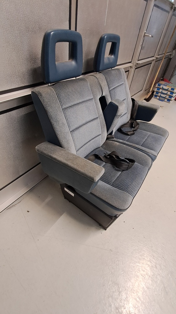 Sitzbank VW T3 blau