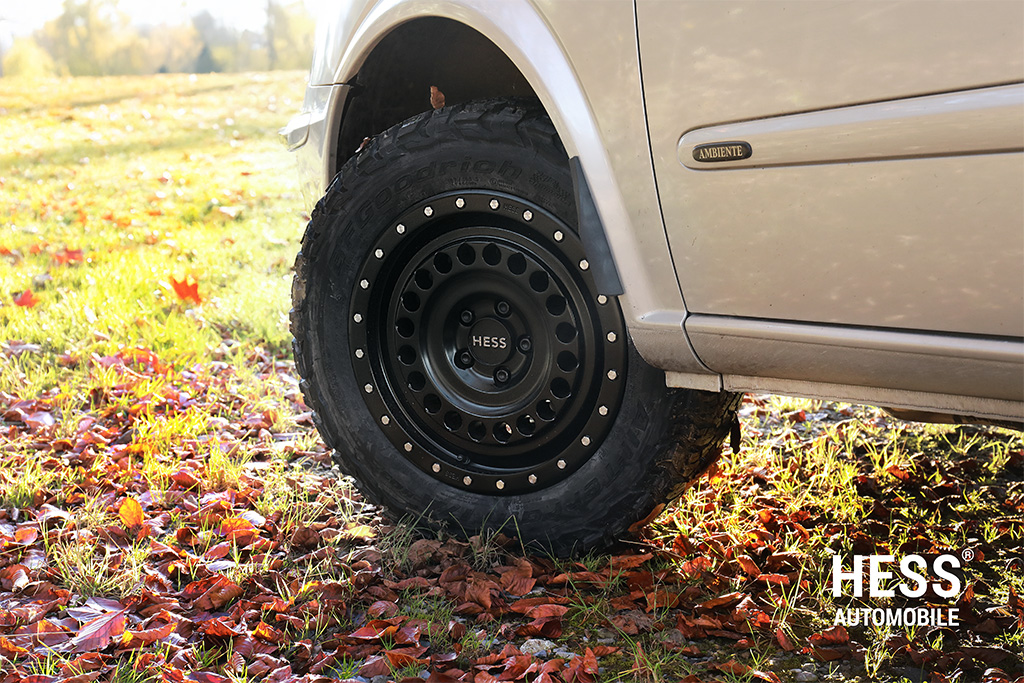 HESS H93-HD, 17 Zoll, Forest Black, Alufelge für Mercedes Vito/V-Klasse/Viano 639