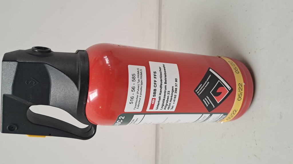 PRIMUS Pulver-Feuerlöscher