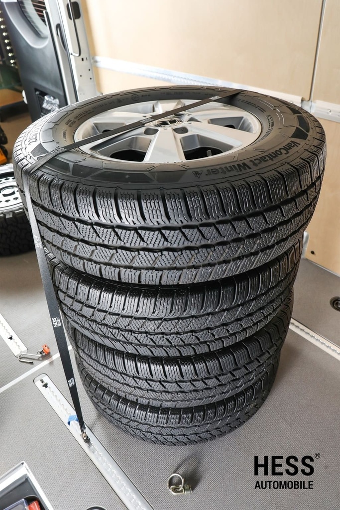 Spanngurt mit Ratsche Haken 6.0m schwarz