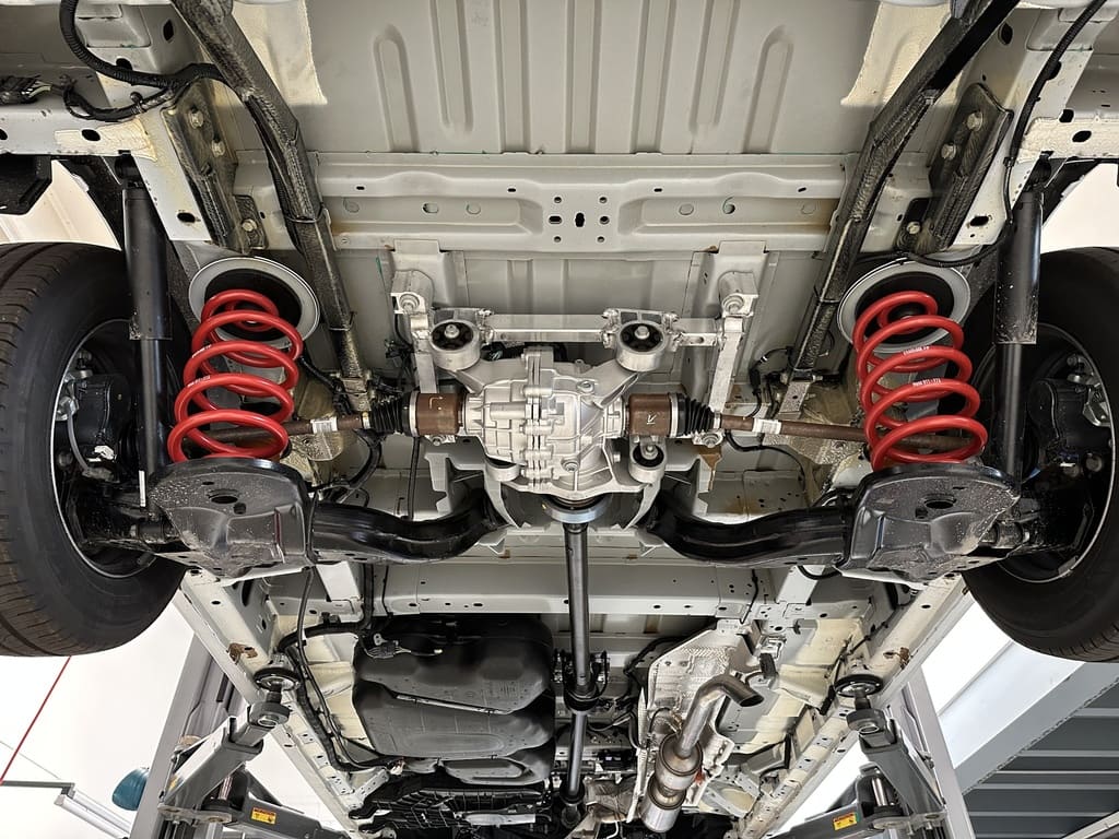 Auflastung Custom, Transporter Achslast 2 1'950kg +175kg