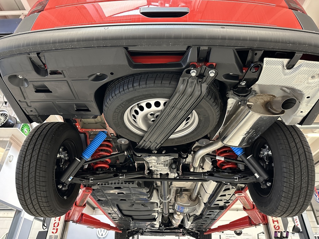 Auflastung VW T5/T6/T6.1 – Achslast 2: 1'950 kg