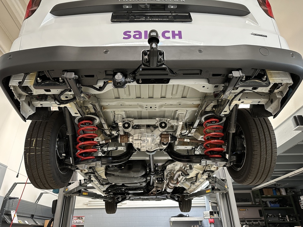 Auflastung VW T7 Transporter, Ford Custom – Achslast 2: +650 kg