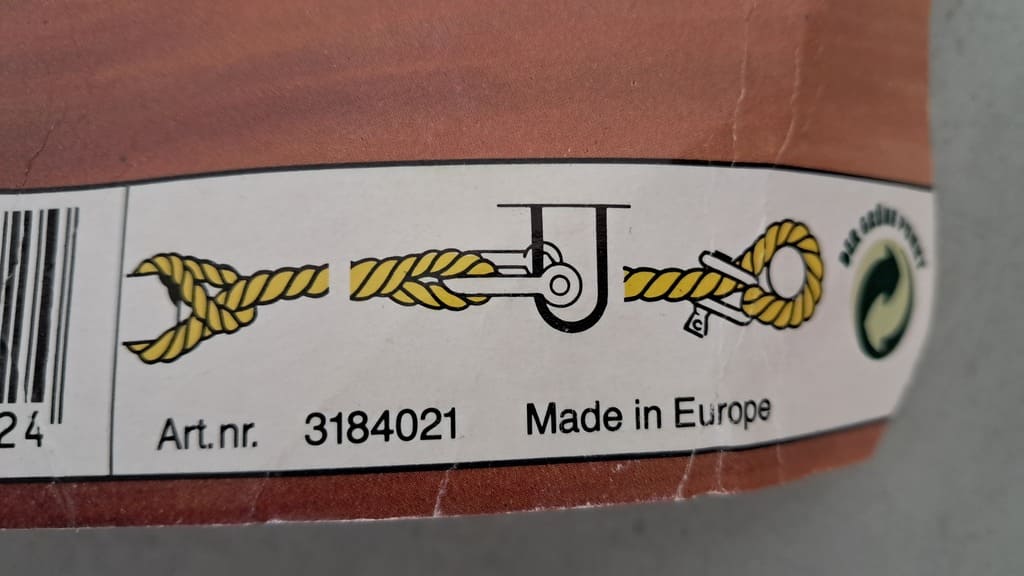 UMBO Abschleppseil Polypropylen 4000 kg – 4 m