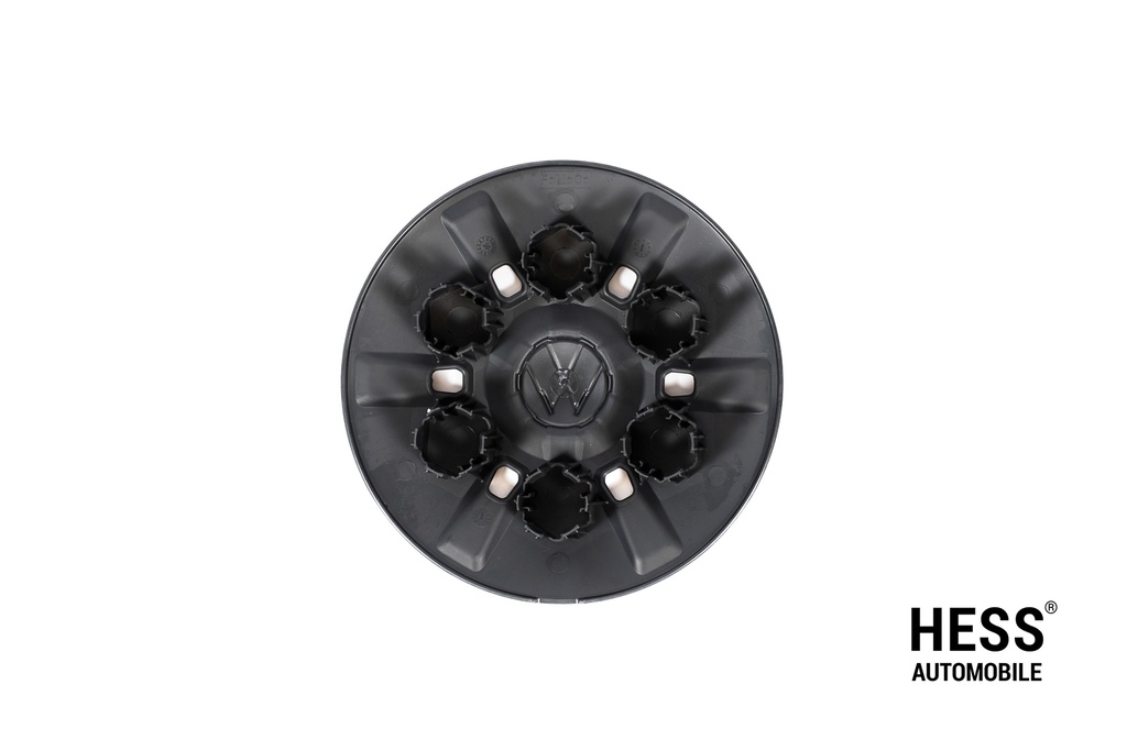 Original VW Abdeckkappe Radnabenkappe in schwarz für Alufelge