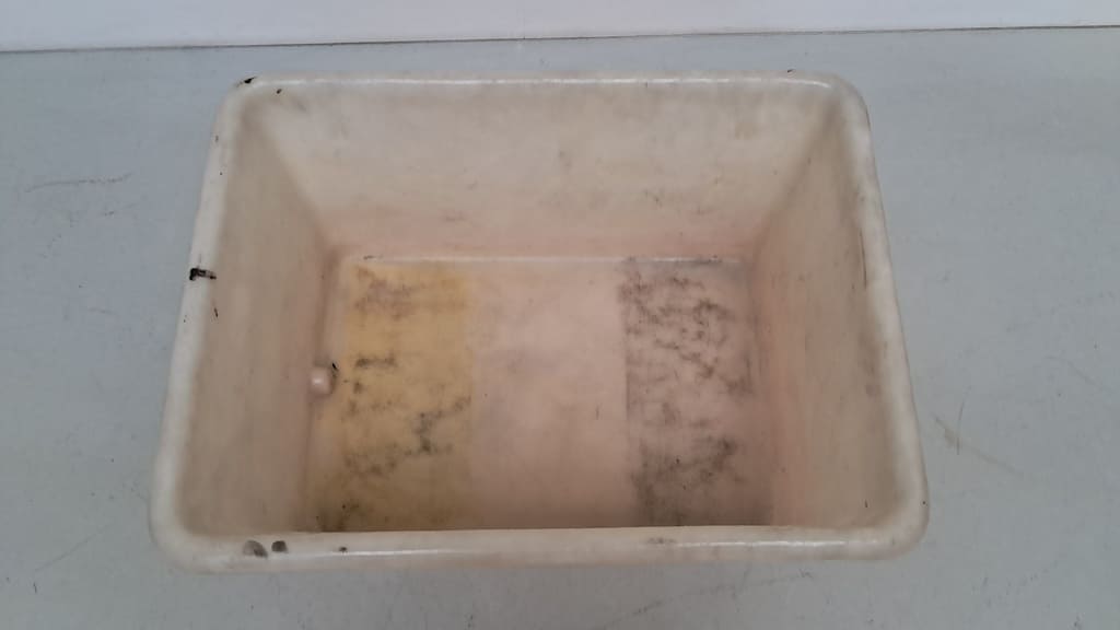 rechteckige Kunststoff-Wanne/Box