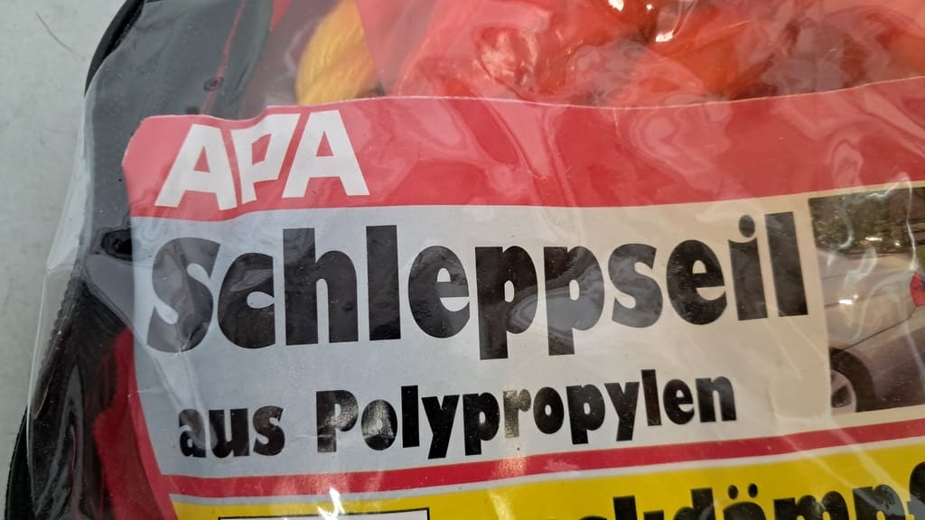 APA Abschleppseil inkl. Schäkel