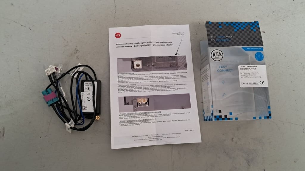 DAB+ / FM passiver Signalsplitter (203.039-0)