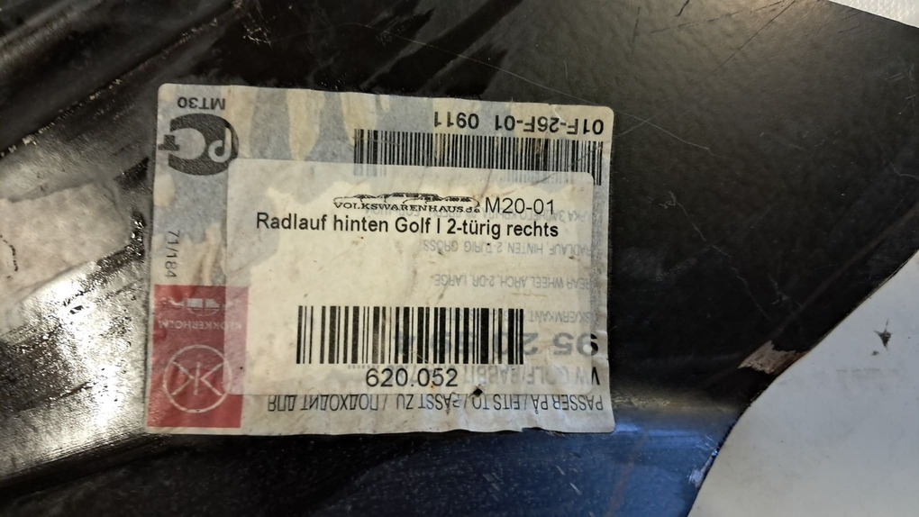 Reparaturbleche Carrosserie für VW T3 Transporter (Baujahr 1980–1990)