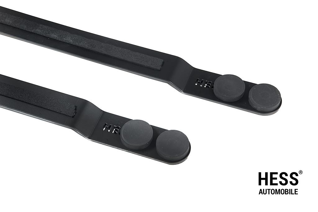 Neodym-Magnetsystem Ø 45 mm schwarz gummiert mit Innengewinde, hält ca. 31 kg