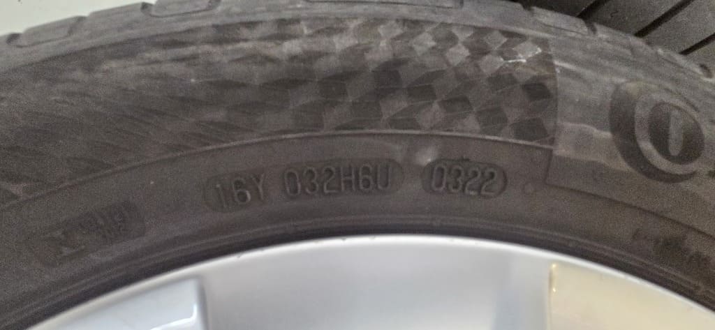Radsatz Continental EcoContact 6 185/60 R15 für Skoda Fabia 1999-2007