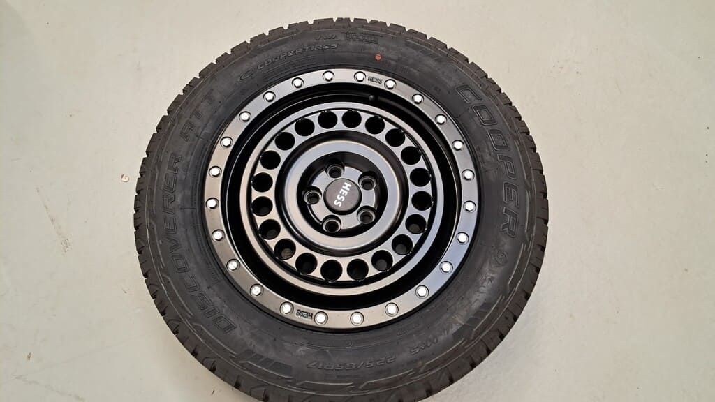 Radsatz Cooper Discoverer AT3 225/65 R17 für Citroen Jumpy/Spacetourer, Opel Zafira/Vivaro Live, Peugeot Export/Traveller, Toyota Proace/Proace verso, Fiat Ulysse