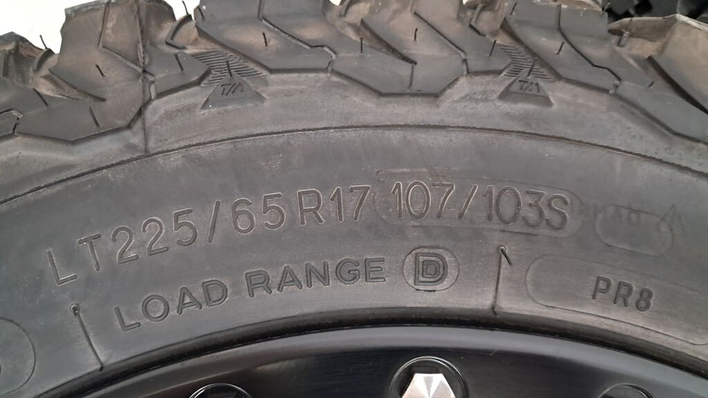 Radsatz BFGoodrich All-Terrain T/A KO2 225/65 R17 für VW Amarok