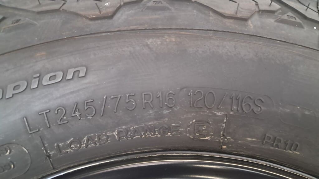 Radsatz BFGoodrich All-Terrain T/A für VW Crafter I / Mercedes Sprinter 906/907