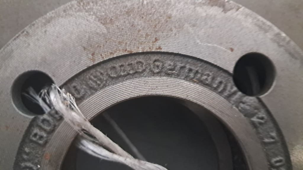 2 Originale Bremsscheiben (443615301B) für Audi 100 / Audi 200 1983-1991