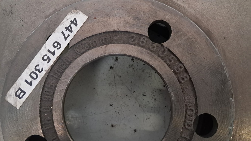 2 originale Bremsenscheiben (447615301B)