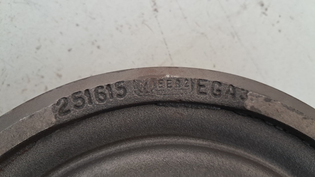 2 Bremstrommel synchro 16 für Hinterachse VW Transporter T3 (1979–1992)