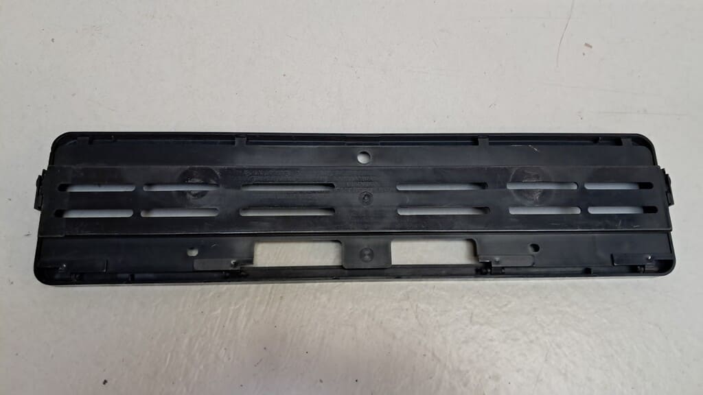 Kennzeichenhalter-Set Swissklick in schwarz