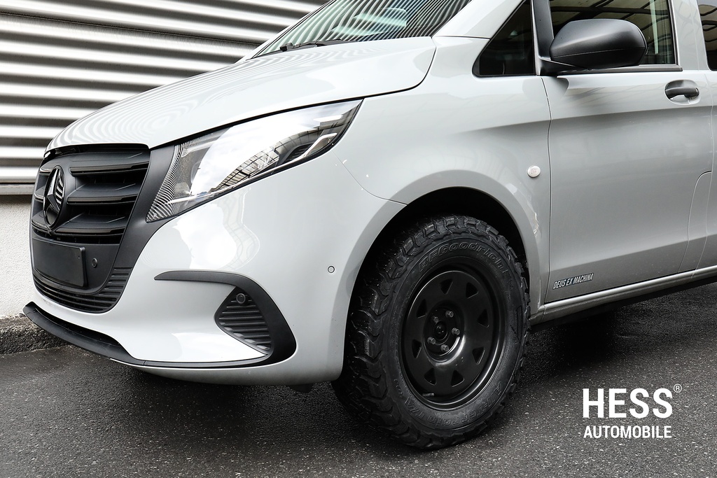 HESS H31, 17 Zoll, Steel Triangle Black, Offroad-Stahlfelge für Mercedes Vito/Viano/V-Klasse