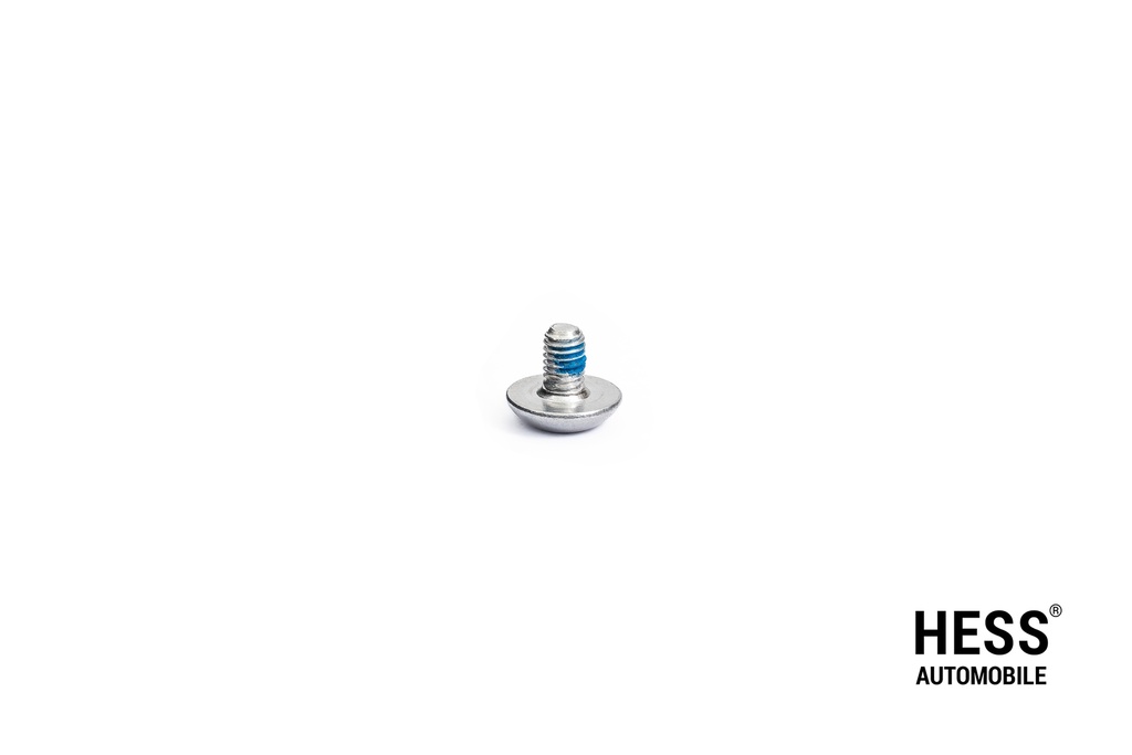 Flache Rundkopfschraube M6x10 aus Alu für die Delta 4x4 Felgen mit dem Beadlock-Ring