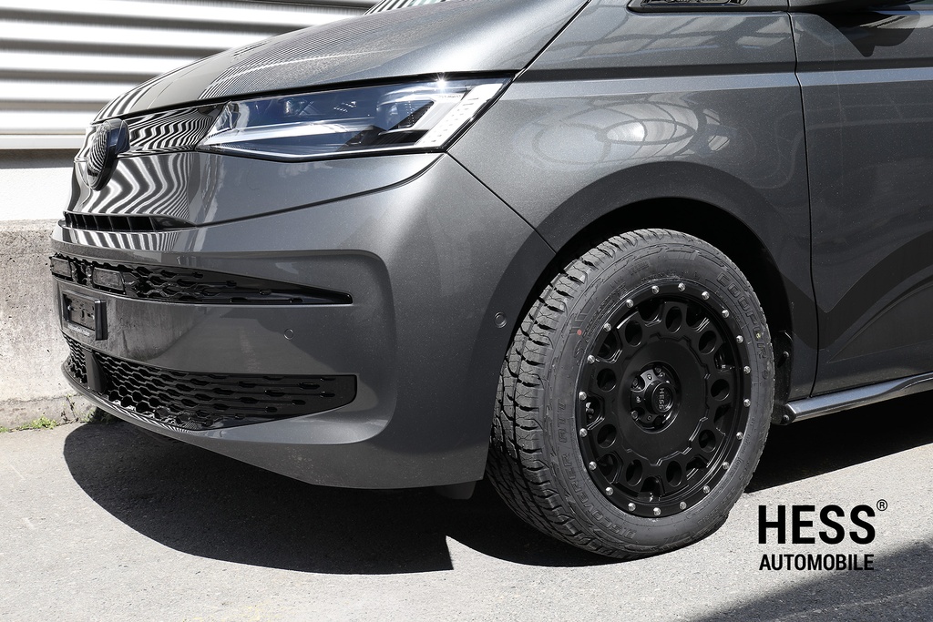 HESS H50-B, 18 Zoll, Savage Hole X1 Black, Alufelge für VW T5/T6/T6.1/T7, Amarok -2020, Crafer II, MAN TGE