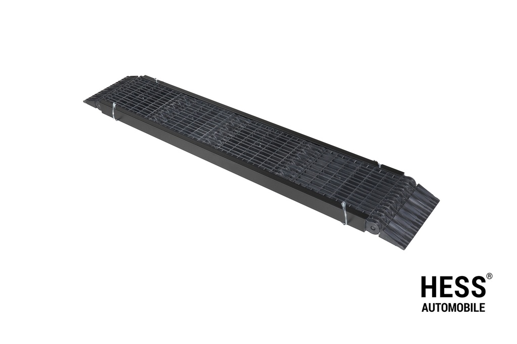 Uniko 6in1 Faltrampe Verstärkung ALU schwarz