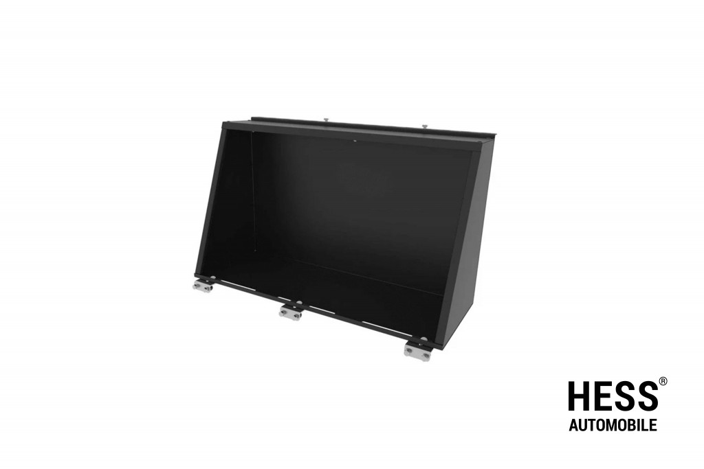 Alu-Cab Seitenfach Universal 750 Schwarz – Staufach für Alu-Cab Hardtops