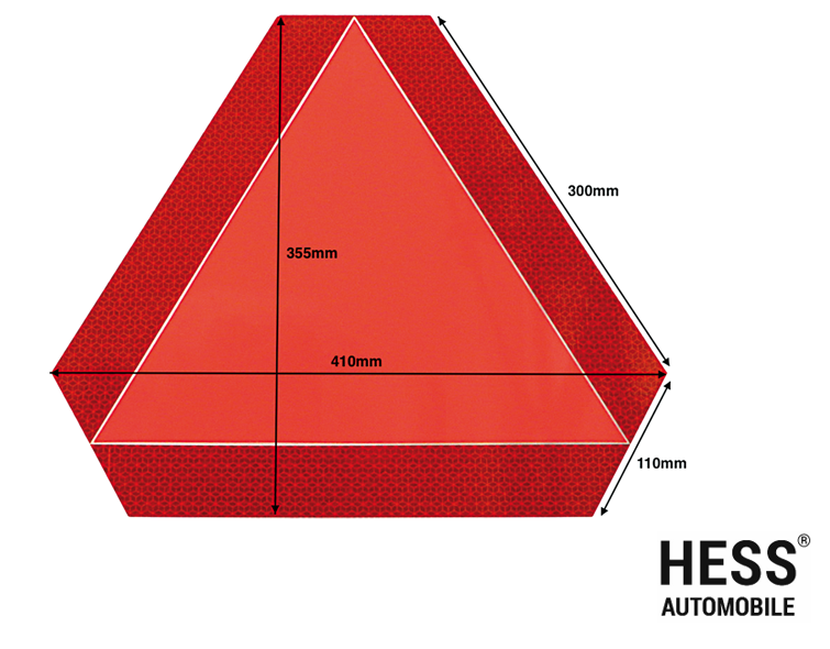 Warndreieck Aluminium