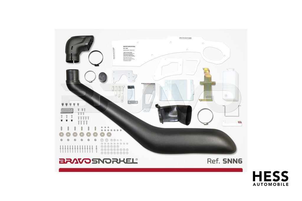 BRAVO SNORKEL NISSAN NAVARA D23 