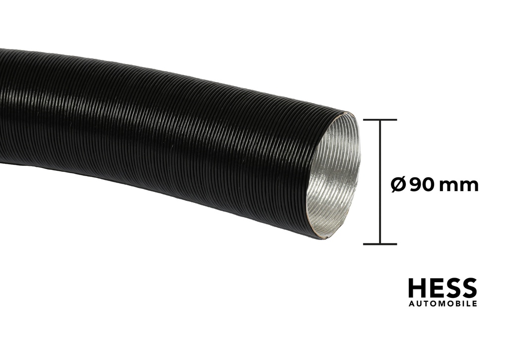 Warmluftrohr ø 90 mm 1lfm