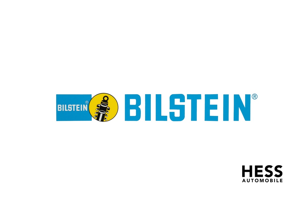 Bilstein Aufkleber Logo und Schrift