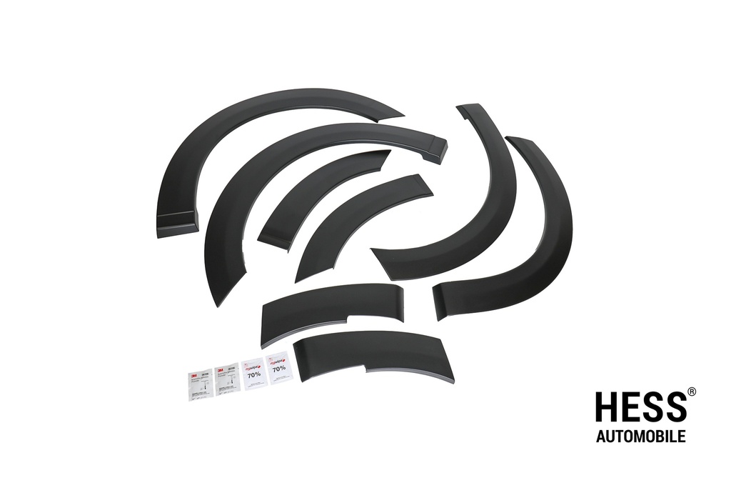 Radlauflisten Ford Custom mit langem Radstand und einer Schiebetüre auf der linken Seite