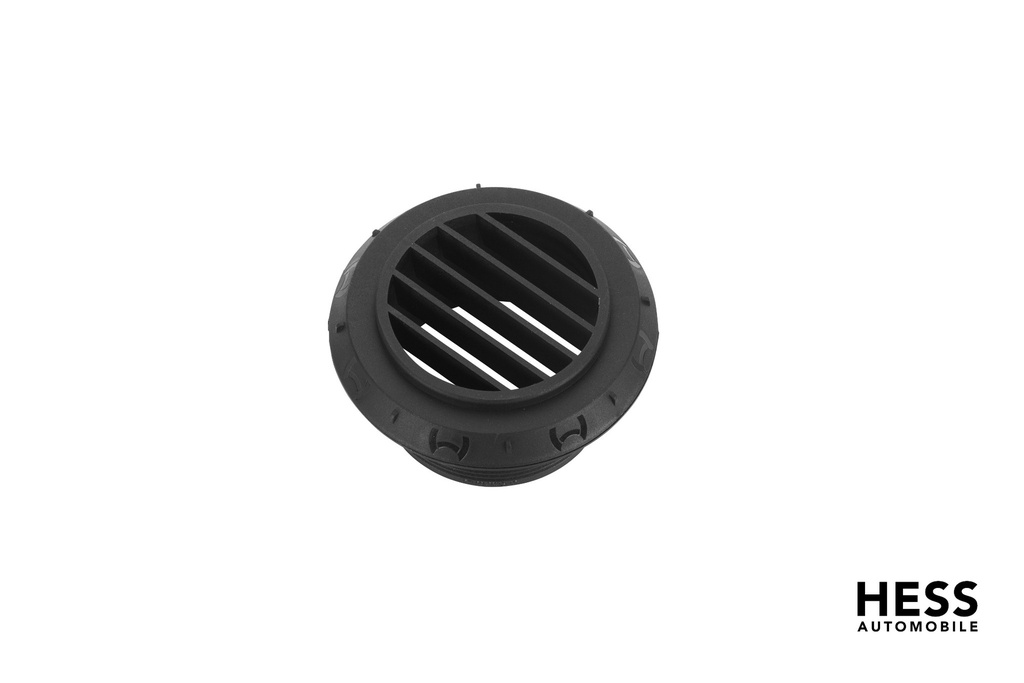 Ausströmer D 60mm 90° schwarz