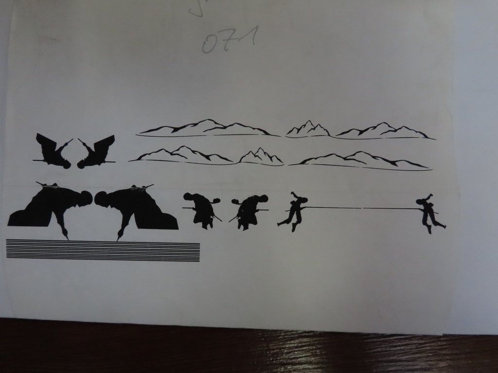 Aufkleber-Set Bergsteiger (T5/T6) – Occasion