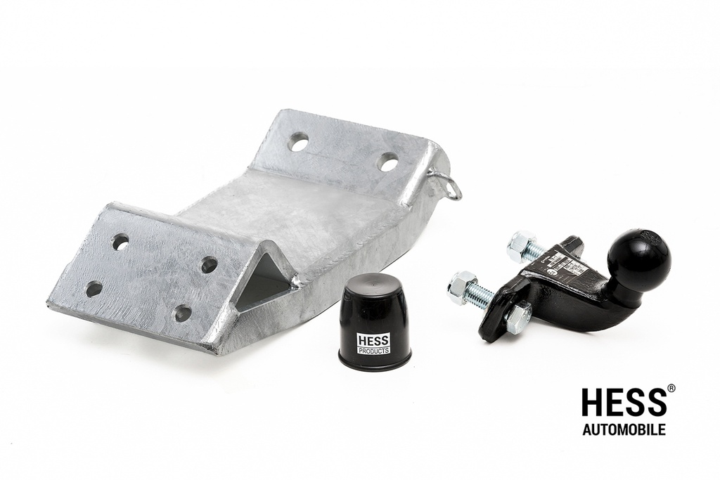 Kombination-Anhängekupplung inkl. Flanschkugel 85x45