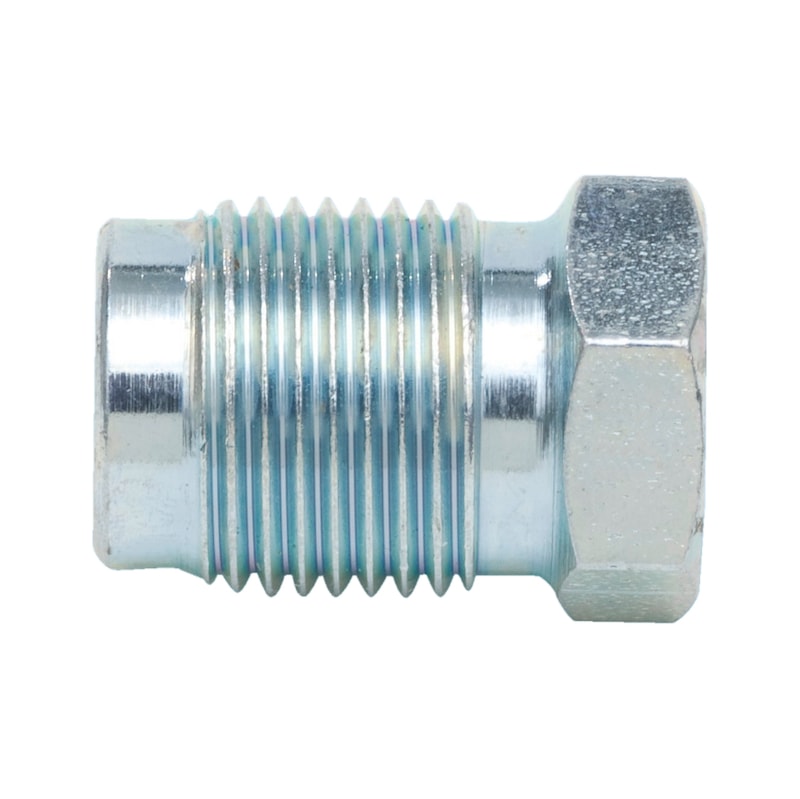 Bremsleitungsnippel Typ B, Stahl verzinkt, M12x1 mm