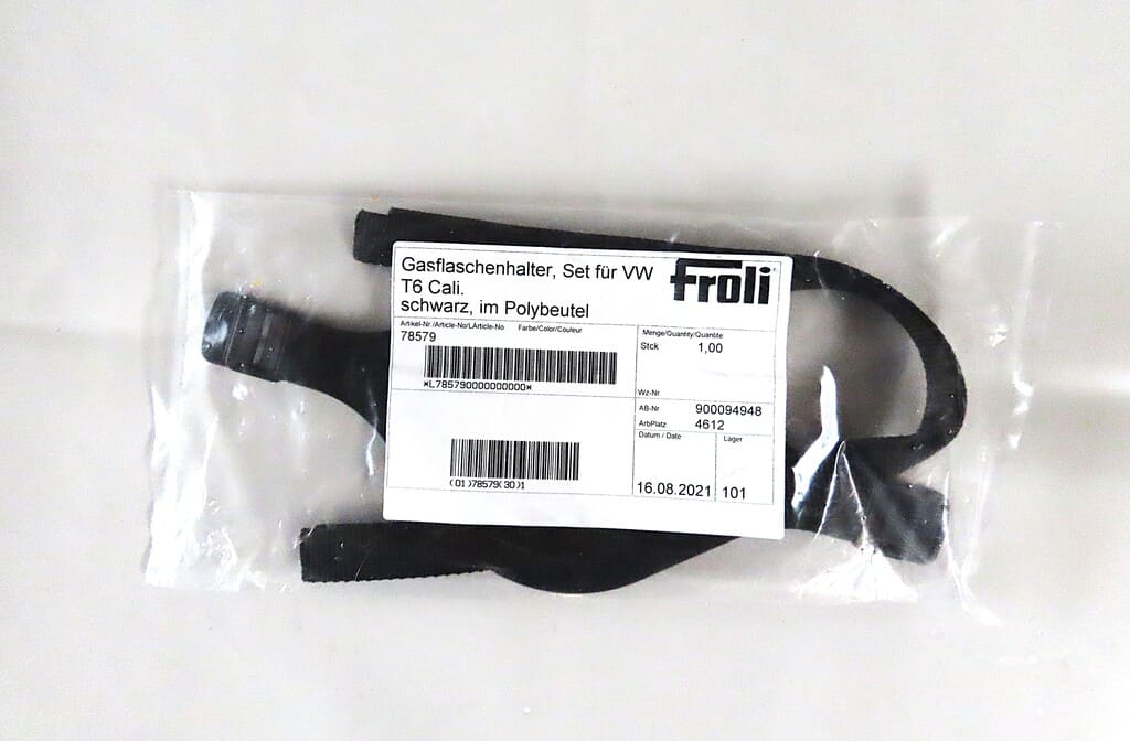 Froli Gasflaschenhalter-Set VW T6 California-Occasion
