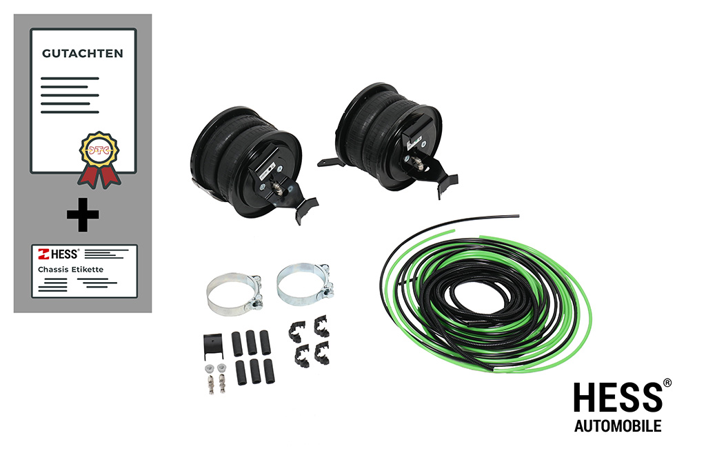 Auflastung VW Amarok, Ford Ranger ab 23 Achslast 2: 2'300 kg (VB-SemiAir Base)