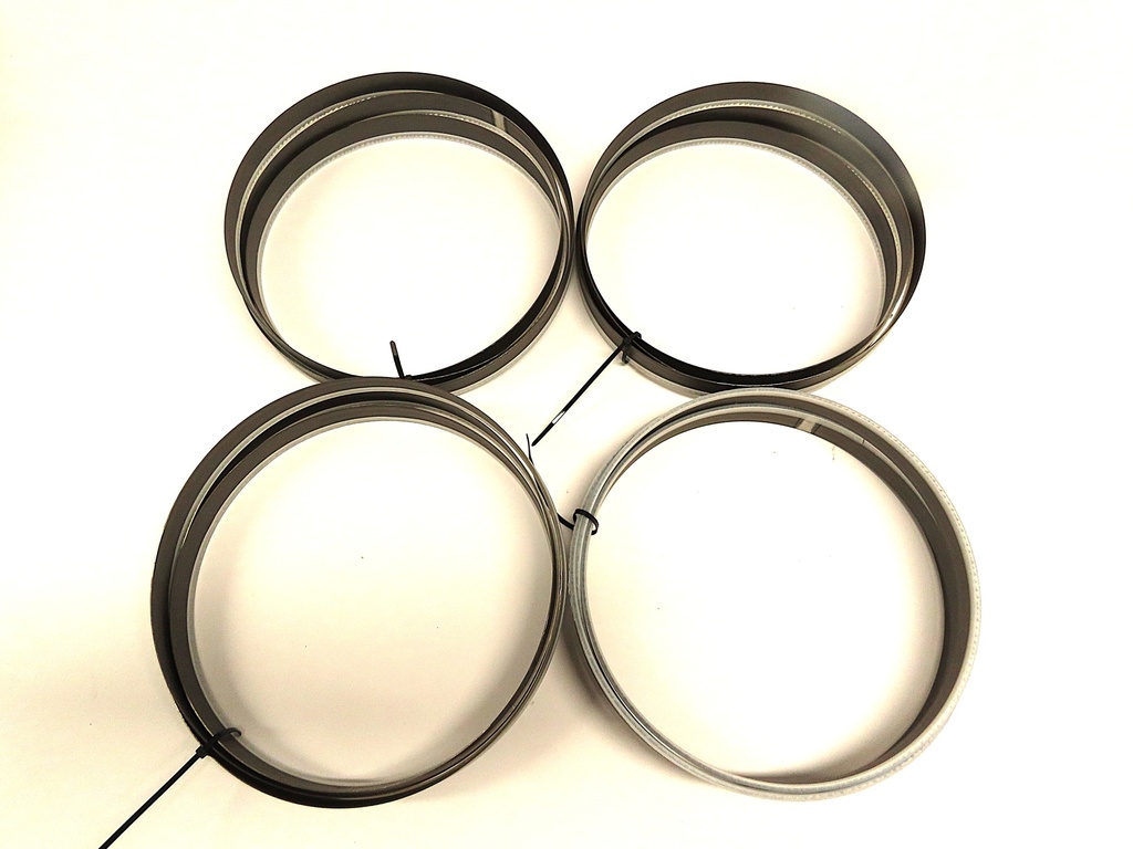 4 Set Bimetall-Sägeband M90 für rost- und säurebeständige Stähle nach Maß- Occasion