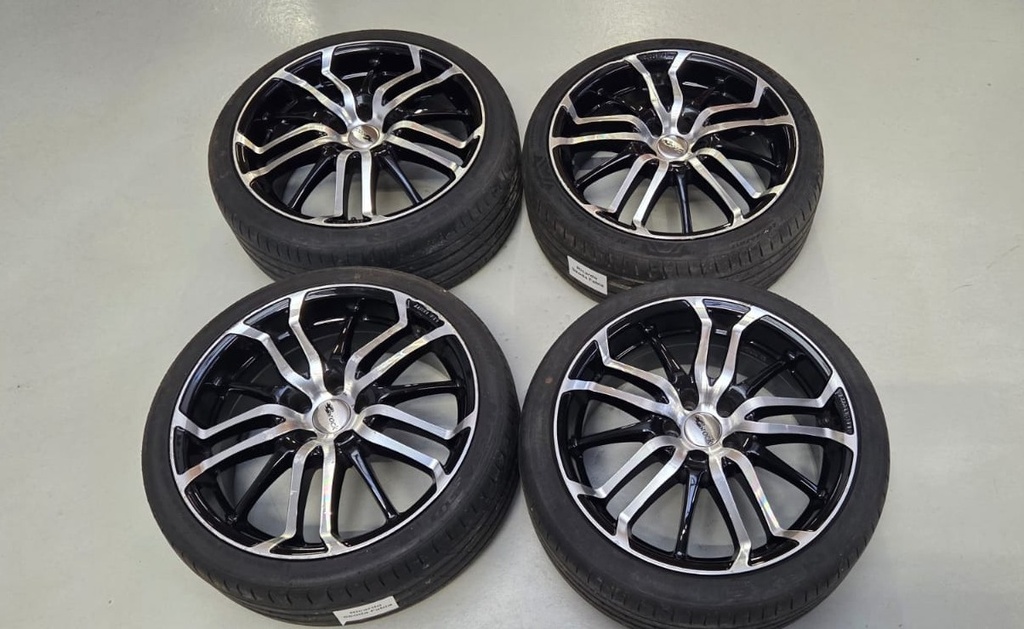 Radsatz Skoda Fabia mit Alufelgen 5X112 ET 35 -Occasion