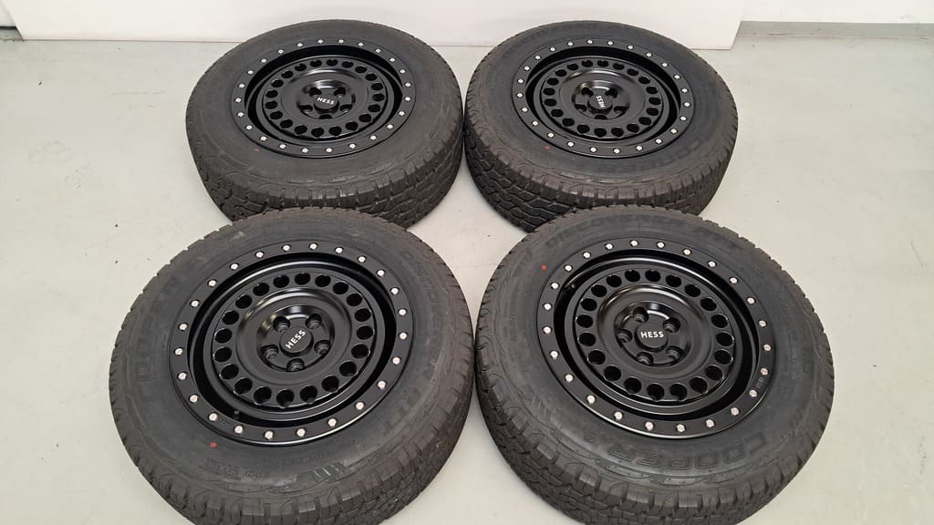 Radsatz Cooper Discoverer AT3 225/65 17 Zoll für Citroen Jumpy, Opel Zafira Live, Peugeot Export/Traveller, Toyota Proace, Fiat Ulysse-Occasion