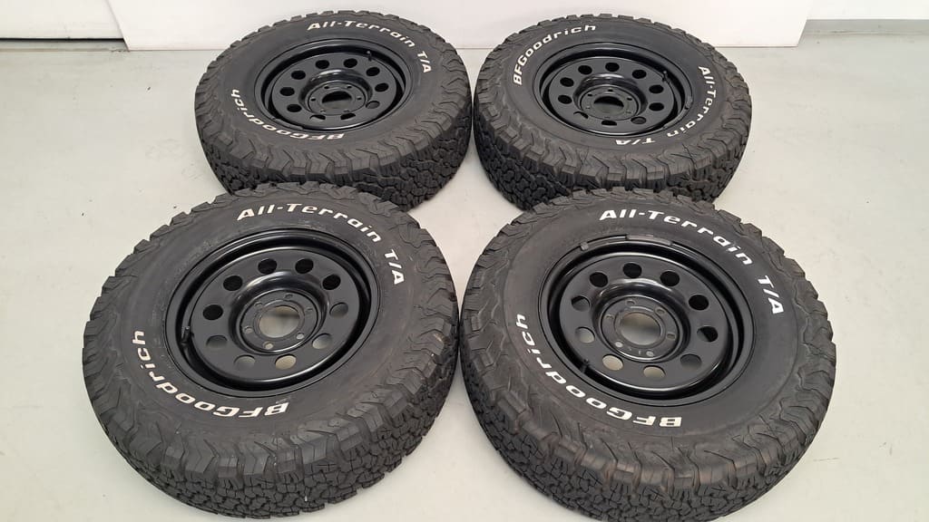 Radsatz BFGoodrich All-Terrain T/A 245/75 16 Zoll für Mercedes Sprinter 906/907