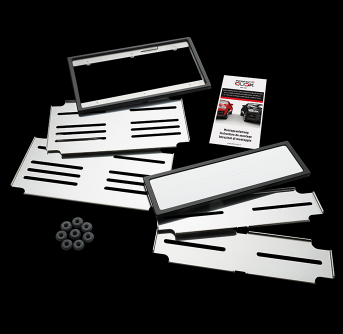 Wechselrahmen-Set für 2 Autos, hochformat