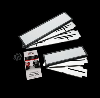 Wechselrahmen-Set für 2 Autos, querformat