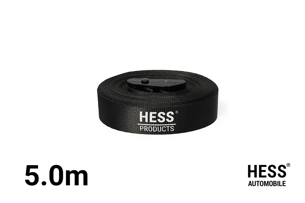 Umreifungsgurt mit Klemmverschluss 5.0m schwarz