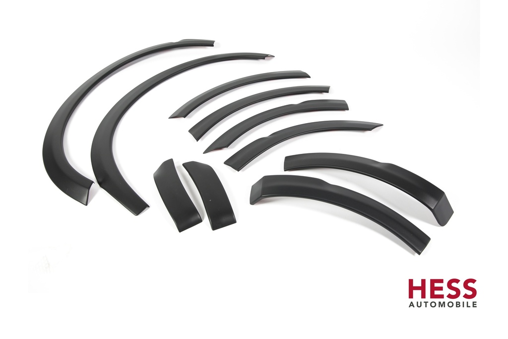 Radlaufleisten für VW T5 mit kurzem Radstand und einer Schiebetüre auf der rechten Seite